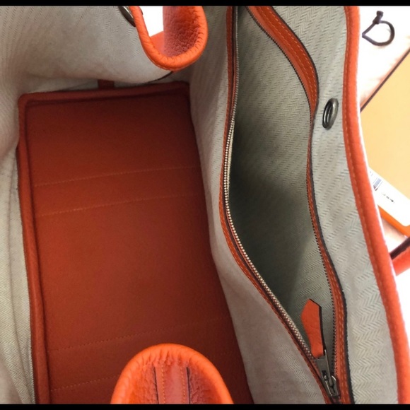 New🌹Hermès Garden Party 36 mm traditional Orange - Picture 3 of 9